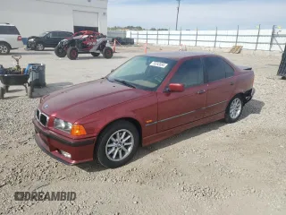 1997 BMW 3 Series 328iA with VIN WBACD4320VAV51050, listed as a Copart auction lot 75243594 with 197,817 mi miles and Salvage Title. Bid and sale history available at carsss.com. Image 1.