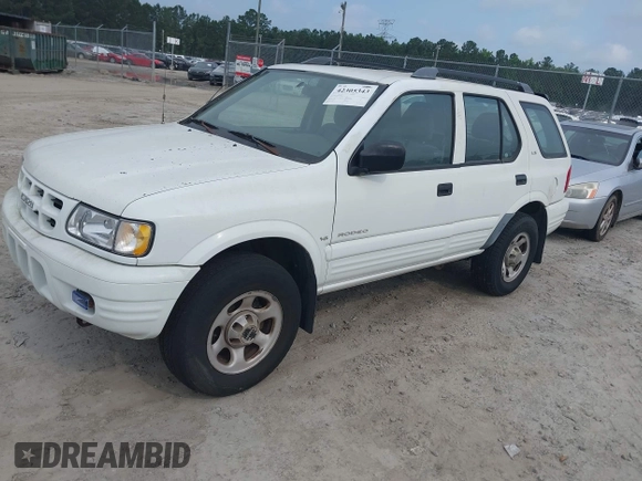 2000 Isuzu Rodeo S z VIN 4S2CK58W0Y4342098, wystawiony jako IAAI lot #42305343 z przebiegiem 150 367 mil mil oraz . Historia ofert i sprzedaży dostępna na DreamBid. Obrazek 2.