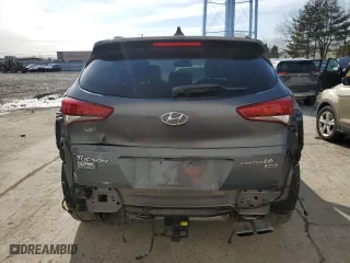 2016 Hyundai Tucson Limited with VIN KM8J3CA20GU203899, listed as a Copart auction lot 50232195 with 91,585 mi miles and Salvage Title. Bid and sale history available at carsss.com. Image 6.