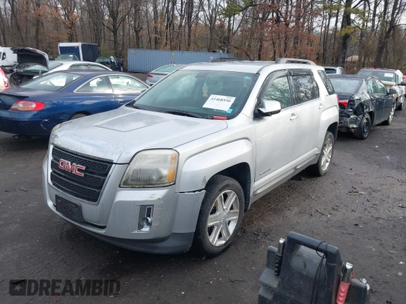 2011 GMC Terrain SLE-2 with VIN 2CTFLTEC6B6433875, listed as a IAAI auction lot 41468550 with 172,793 mi miles. Bid and sale history available at carsss.com. Image 2.