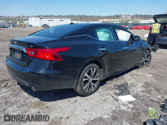 2018 Nissan Maxima SV with VIN 1N4AA6AP1JC366118, listed as a IAAI auction lot 42000358 with Not Provided miles and . Bid and sale history available at DreamBid. Image 4.