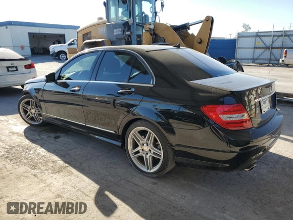 2013 Mercedes-Benz C 350 Sport with VIN WDDGF5HBXDA851812, listed as a Copart auction lot 72646034 with 56,788 mi miles and Salvage Title. Bid and sale history available at DreamBid. Image 2.