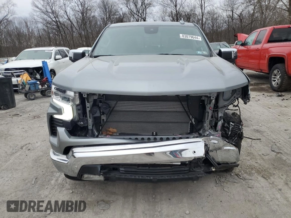 2023 Chevrolet Silverado 1500 LTZ with VIN 1GCUDGED0PZ245770, listed as a Copart auction lot 83079644 with 20,540 mi miles and Salvage Title. Bid and sale history available at carsss.com. Image 5.