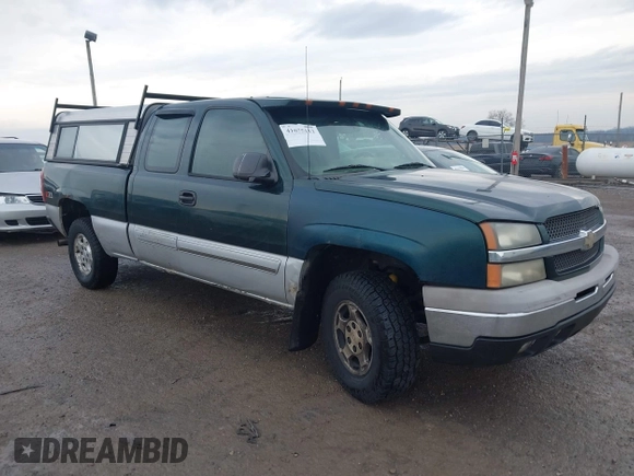 2003 Chevrolet Silverado 1500 LS with VIN 2GCEK19V031356560, listed as a IAAI auction lot 41675112 with 288,448 mi miles. Bid and sale history available at carsss.com. Image 1.