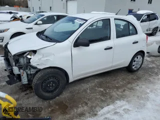 2015 Nissan Micra S z VIN 3N1CK3CP5FL234439, wystawiony jako Copart lot #44122015 z przebiegiem 27 627 mil mil oraz Szkody całkowita. Historia ofert i sprzedaży dostępna na DreamBid. Obrazek 1.