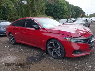 2021 Honda Accord Sport with VIN 1HGCV2F3XMA017580, listed as a IAAI auction lot 40373988 with 15,973 mi miles and . Bid and sale history available at DreamBid. Image 13.