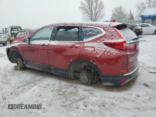 2019 Honda CR-V EX-L with VIN 2HKRW2H84KH604619, listed as a Copart auction lot 85748844 with 0 mi miles and Salvage Title. Bid and sale history available at carsss.com. Image 2.