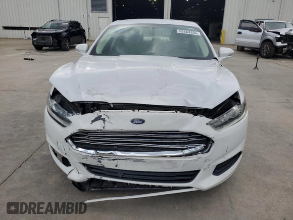 2013 Ford Fusion SE with VIN 3FA6P0H77DR348803, listed as a Copart auction lot 56864355 with 166,436 mi miles and Salvage title. Bid and sale history available at DreamBid. Image 5.
