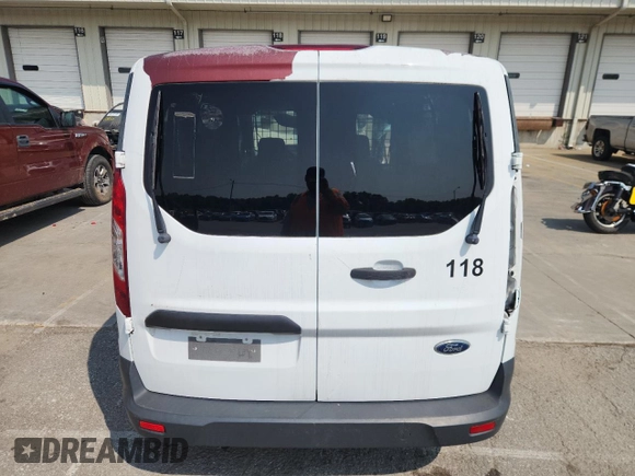 2018 Ford Transit Connect XLT with VIN NM0LS7F70J1343551, listed as a Copart auction lot 60276005 with 96,026 mi miles and Clean title. Bid and sale history available at DreamBid. Image 6.