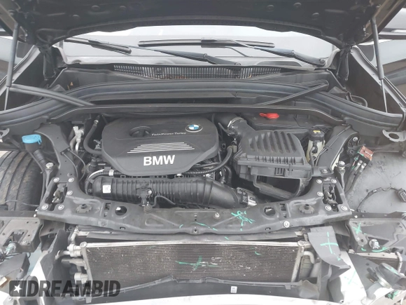 2017 BMW X1 xDrive28i with VIN WBXHT3C31H5F72958, listed as a IAAI auction lot 41782257 with 134,829 mi miles. Bid and sale history available at carsss.com. Image 10.