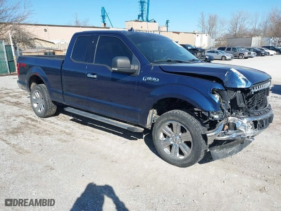 2018 Ford F-150 XL with VIN 1FTFX1EG0JKC78971, listed as a IAAI auction lot 41381191 with 93,259 mi miles. Bid and sale history available at carsss.com. Image 1.