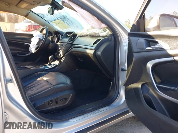 2012 Buick Regal Premium 1 z VIN 2G4GS5EK5C9138333, wystawiony jako IAAI lot #41225756 z przebiegiem 224 466 mil mil oraz . Historia ofert i sprzedaży dostępna na DreamBid. Obrazek 5.
