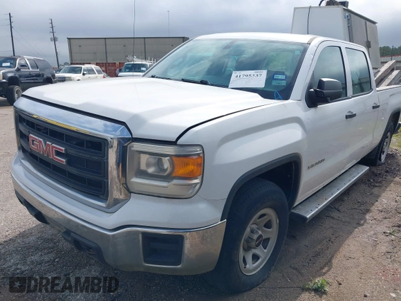 2014 GMC Sierra 1500 with VIN 3GTU2TEC9EG376067, listed as a IAAI auction lot 41795337 with 48,494 mi miles. Bid and sale history available at carsss.com. Image 17.
