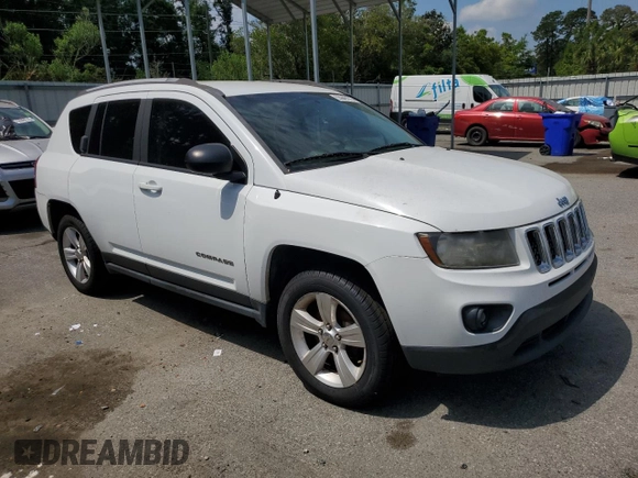 2016 Jeep Compass Sport with VIN 1C4NJCBAXGD666232, listed as a Copart auction lot 55949215 with 163,229 mi miles and Clean Title. Bid and sale history available at DreamBid. Image 4.