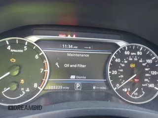 2019 Nissan Altima 2.5 SR with VIN 1N4BL4CV0KC120287, listed as a IAAI auction lot 41580295 with 103,339 mi miles. Bid and sale history available at carsss.com. Image 7.