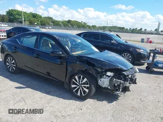 2021 Nissan Sentra SV with VIN 3N1AB8CV2MY283648, listed as a IAAI auction lot 41892493 with 63,228 mi miles and . Bid and sale history available at DreamBid. Image 1.