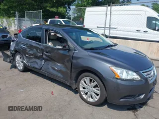 2014 Nissan Sentra SV with VIN 3N1AB7AP1EY310435, listed as a IAAI auction lot 42614959 with 152,276 mi miles and . Bid and sale history available at DreamBid. Image 1.