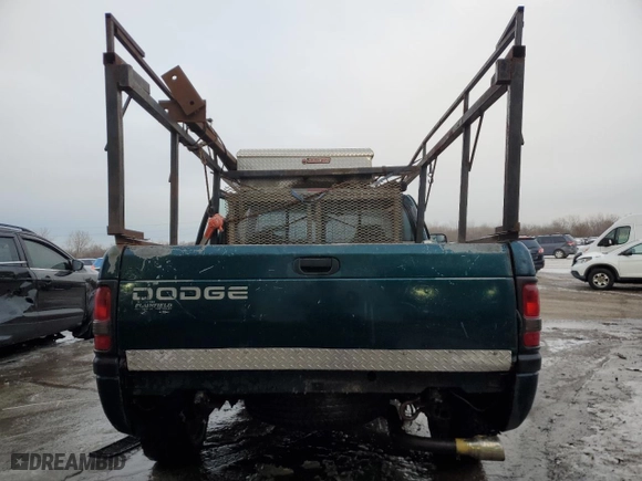 1997 Dodge Ram 1500 with VIN 1B7HC16X2VS172921, listed as a Copart auction lot 45765705 with 230,213 mi miles and Salvage Title. Bid and sale history available at carsss.com. Image 6.