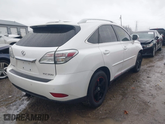 2010 Lexus RX 350 with VIN 2T2BK1BA3AC001385, listed as a IAAI auction lot 41223850 with 111,253 mi miles and . Bid and sale history available at DreamBid. Image 4.
