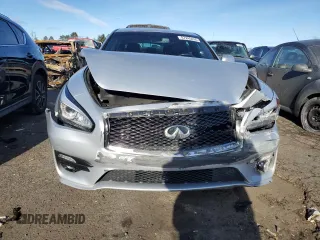 2017 Infiniti M37 with VIN JN1BY1AR4HM770438, listed as a Copart auction lot 87245434 with 91,793 mi miles and Salvage Title. Bid and sale history available at carsss.com. Image 5.