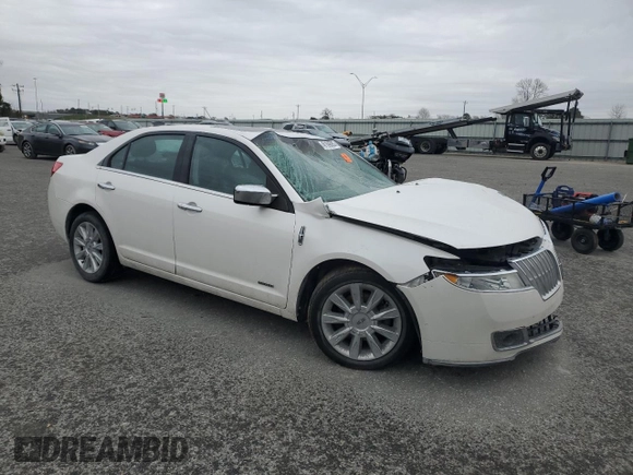 2011 Lincoln MKZ Hybrid with VIN 3LNDL2L30BR756596, listed as a Copart auction lot 48169685 with 0 mi miles and Salvage Title. Bid and sale history available at carsss.com. Image 4.