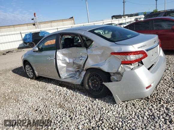 2015 Nissan Sentra SR with VIN 3N1AB7AP7FY270508, listed as a Copart auction lot 54585195 with 93,799 mi miles and Salvage Title. Bid and sale history available at DreamBid. Image 2.