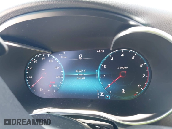 2020 Mercedes-Benz GLC 300 with VIN W1N0G8DB8LF780474, listed as a IAAI auction lot 42476376 with 66,690 mi miles and . Bid and sale history available at DreamBid. Image 7.