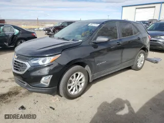 2020 Chevrolet Equinox LS with VIN 2GNAXSEV0L6272129, listed as a Copart auction lot 89221415 with 0 mi miles and Salvage Title. Bid and sale history available at carsss.com. Image 1.