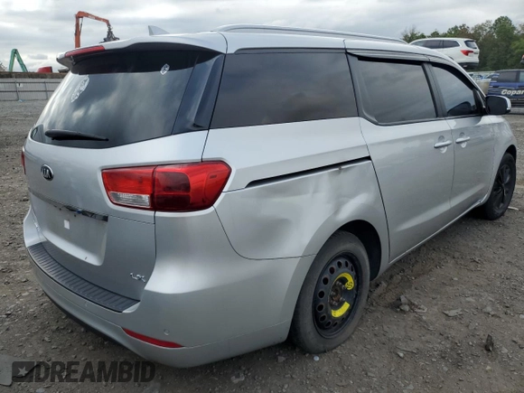 2016 Kia Sedona LX with VIN KNDMB5C12G6081894, listed as a Copart auction lot 69238454 with 127,507 mi miles and Salvage Title. Bid and sale history available at carsss.com. Image 3.