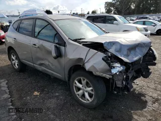 2009 Nissan Rogue SL with VIN JN8AS58T09W324557, listed as a Copart auction lot 42352055 with Not Provided miles and Salvage Title. Bid and sale history available at DreamBid. Image 4.