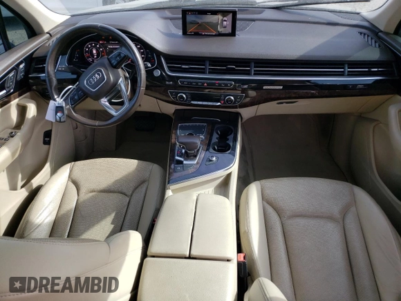 2017 Audi Q7 Premium Plus with VIN WA1LAAF70HD020610, listed as a Copart auction lot 52997525 with 129,215 mi miles and Clean Title. Bid and sale history available at carsss.com. Image 8.