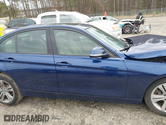 2016 BMW 3 Series 328i xDrive with VIN WBA8E3G56GNU02767, listed as a IAAI auction lot 41717848 with 45,640 mi miles. Bid and sale history available at carsss.com. Image 13.