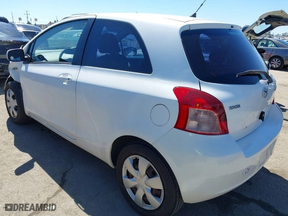 2007 Toyota Yaris with VIN JTDJT923875087666, listed as a IAAI auction lot 41865839 with 200,268 mi miles. Bid and sale history available at carsss.com. Image 3.