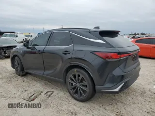 2024 Lexus RX with VIN 2T2BAMCA5RC059688, listed as a Copart auction lot 46193365 with 20,061 mi miles and Salvage Title. Bid and sale history available at carsss.com. Image 2.