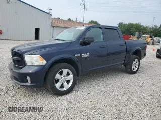 2014 Ram 1500 Express with VIN 3C6RR7KT7EG227483, listed as a Copart auction lot 60835605 with 124,932 mi miles and Salvage title. Bid and sale history available at DreamBid. Image 1.