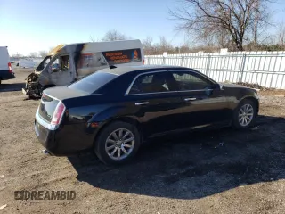 2014 Chrysler 300 with VIN 2C3CCAEG1EH320774, listed as a Copart auction lot 50183135 with 135,032 mi miles and Salvage Title. Bid and sale history available at carsss.com. Image 3.