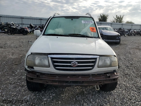 2005 Suzuki Grand Vitara LX with VIN JS3TD62V654201612, listed as a Copart auction lot 73722314 with 0 mi miles and Salvage Title. Bid and sale history available at carsss.com. Image 5.