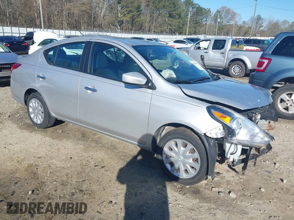 2016 Nissan Versa S Plus with VIN 3N1CN7AP2GL821782, listed as a IAAI auction lot 41853797 with 114,270 mi miles. Bid and sale history available at carsss.com. Image 1.