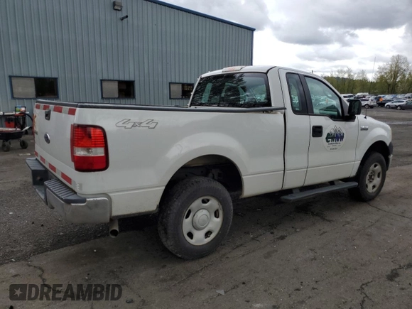 2005 Ford F-150 XL with VIN 1FTRF14W25NA51777, listed as a Copart auction lot 52041495 with 178,440 mi miles and Salvage title. Bid and sale history available at DreamBid. Image 3.