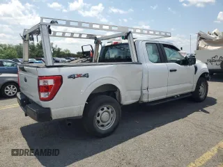 2021 Ford F-150 XL z VIN 1FTEX1EB5MKE46267, wystawiony jako Copart lot #61640855 z przebiegiem Nie podano mil oraz Szkoda całkowita • Salvage title. Historia ofert i sprzedaży dostępna na DreamBid. Obrazek 3.
