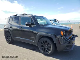 2018 Jeep Renegade Latitude with VIN ZACCJABB2JPJ72506, listed as a Copart auction lot 43878335 with 58,246 mi miles and Salvage Title. Bid and sale history available at carsss.com. Image 4.