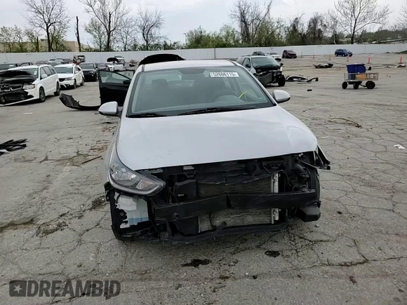 2019 Hyundai Accent SE with VIN 3KPC24A35KE060230, listed as a Copart auction lot 52606115 with 127,481 mi miles and Salvage Title. Bid and sale history available at DreamBid. Image 11.