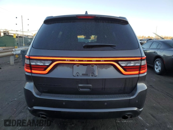 2020 Dodge Durango SXT with VIN 1C4RDHAG3LC393663, listed as a Copart auction lot 86846034 with 62,594 mi miles and Salvage title. Bid and sale history available at DreamBid. Image 6.