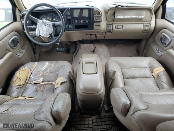1998 Chevrolet Tahoe with VIN 3GNEK18R6WG102052, listed as a Copart auction lot 77485244 with 187,542 mi miles and Salvage Title. Bid and sale history available at carsss.com. Image 8.