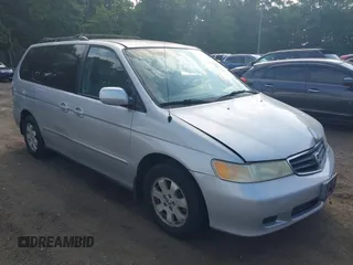 2003 Honda Odyssey EX-L with VIN 5FNRL18913B061340, listed as a IAAI auction lot 42633790 with 1,281,195 mi miles and . Bid and sale history available at DreamBid. Image 1.