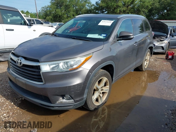 2015 Toyota Highlander Limited with VIN 5TDYKRFHXFS108548, listed as a IAAI auction lot 42473420 with 149,565 mi miles and . Bid and sale history available at DreamBid. Image 19.