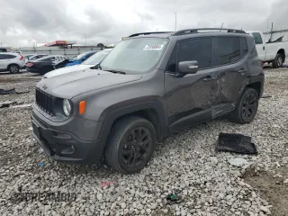2017 Jeep Renegade Altitude with VIN ZACCJBBB4HPG03480, listed as a Copart auction lot 72058084 with 106,449 mi miles and Salvage Title. Bid and sale history available at carsss.com. Image 1.