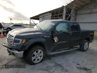 2013 Ford F-150 XL with VIN 1FTFW1EF3DFA67450, listed as a Copart auction lot 51451985 with 137,144 mi miles and Salvage Title. Bid and sale history available at carsss.com. Image 1.