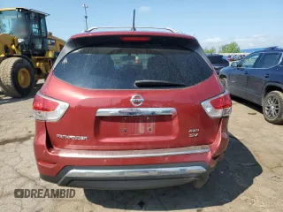 2016 Nissan Pathfinder SV z VIN 5N1AR2MM4GC657374, wystawiony jako Copart lot #57080195 z przebiegiem 92 296 mil mil oraz Czysty tytuł • Clean title. Historia ofert i sprzedaży dostępna na DreamBid. Obrazek 6.