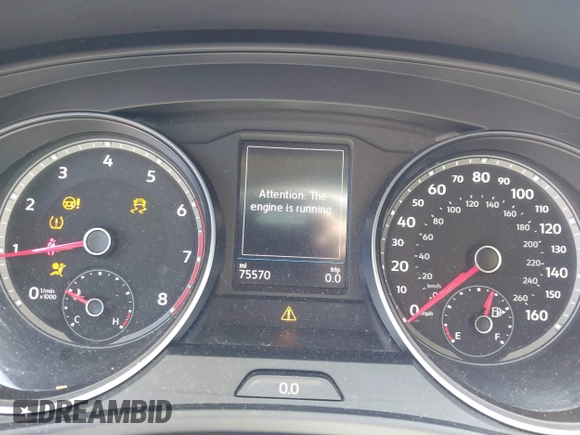 2018 Volkswagen Atlas S with VIN 1V2AP2CA4JC543978, listed as a IAAI auction lot 42567307 with 75,570 mi miles and . Bid and sale history available at DreamBid. Image 7.